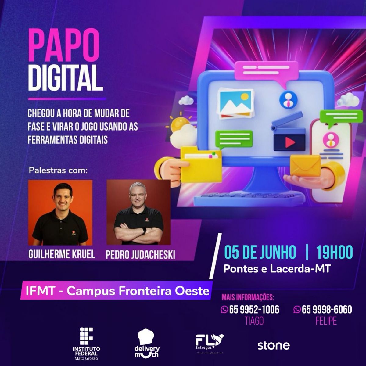 Papo Digital – Chegou a hora de mudar de fase e virar o jogo usando as ferramentas digitais