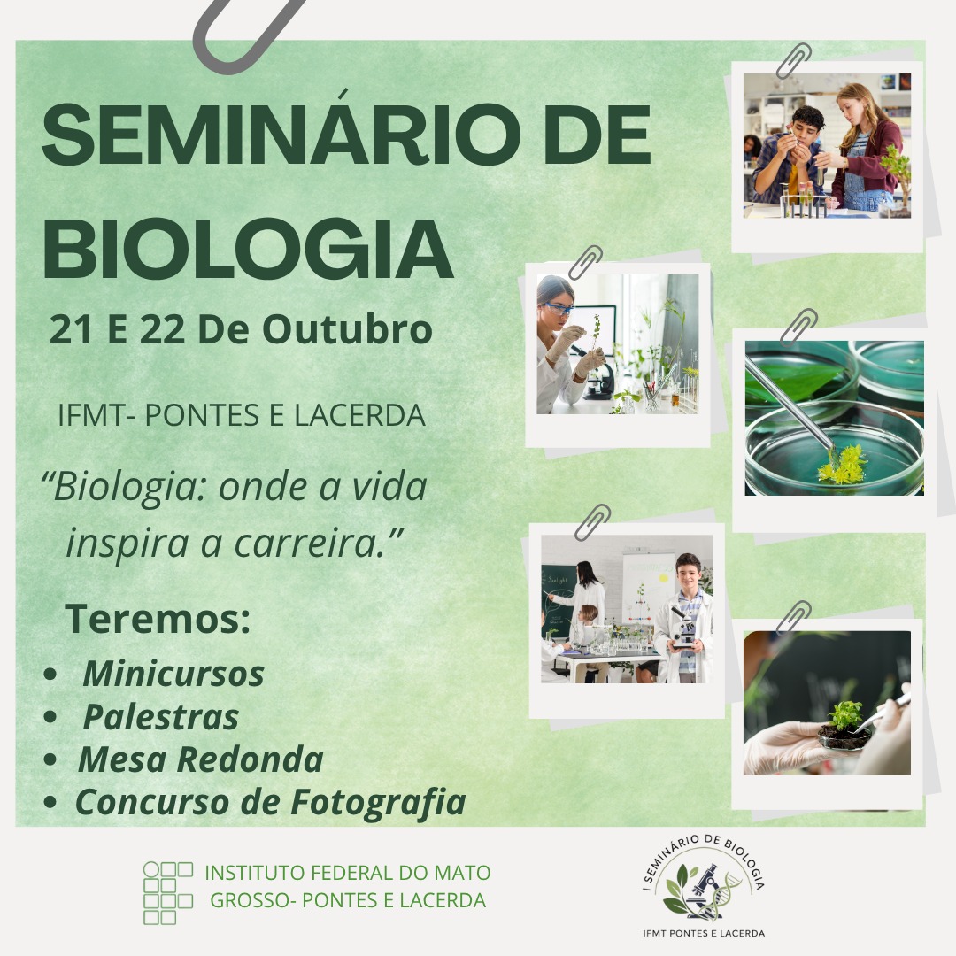 I Seminário de Ciências Biológicas