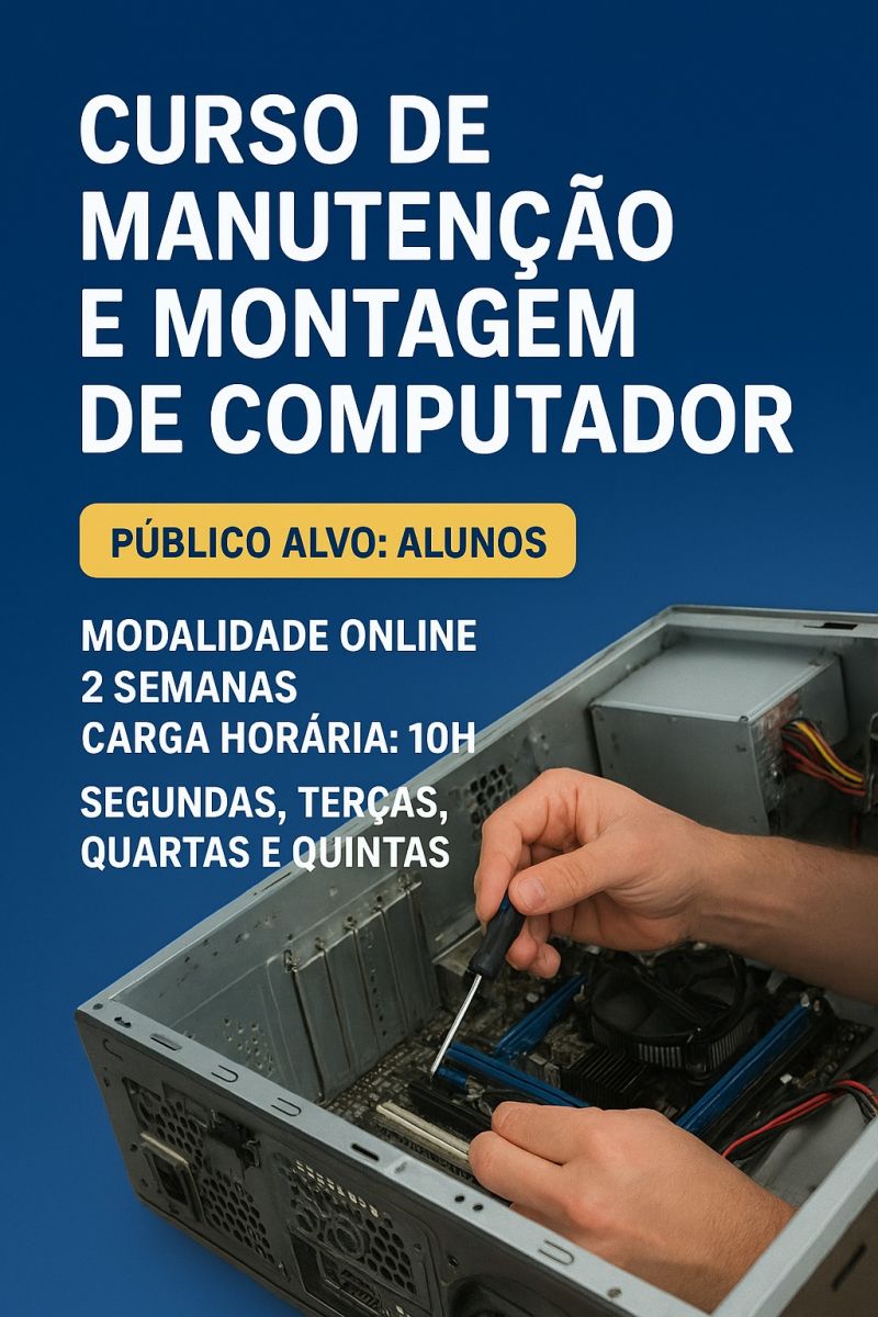 Curso de Manutenção e Montagem de Computador