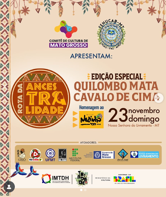 Rota da Ancestralidade: Edição Especial Comunidade Mata Cavalo de cima