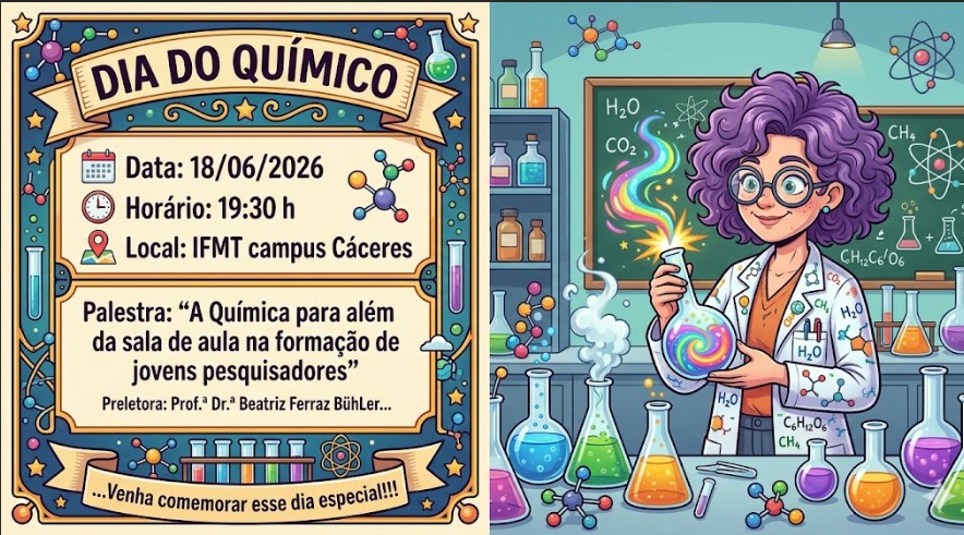 COMEMORAÇÃO DO DIA DO QUÍMICO
