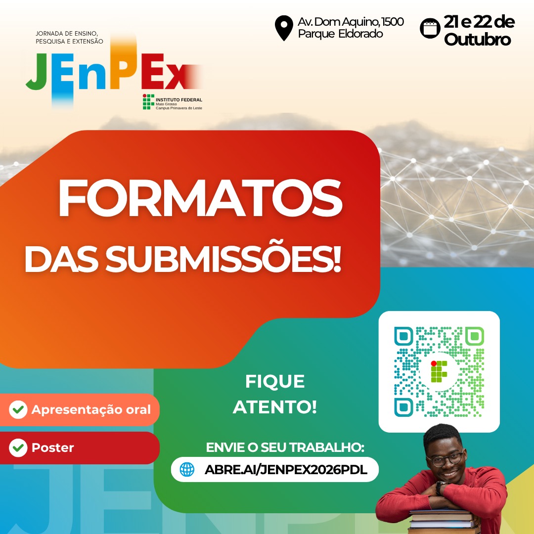Submissões de Trabalhos Abertas!