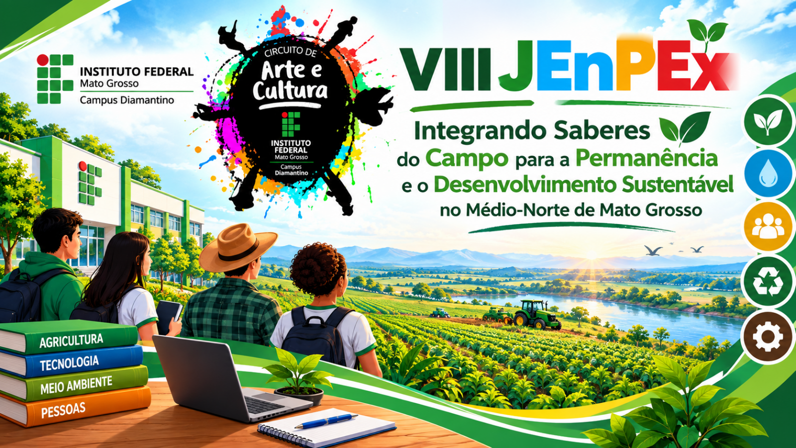 VIII Jornada Científica de Ensino, Pesquisa e Extensão do IFMT Campus Diamantino
