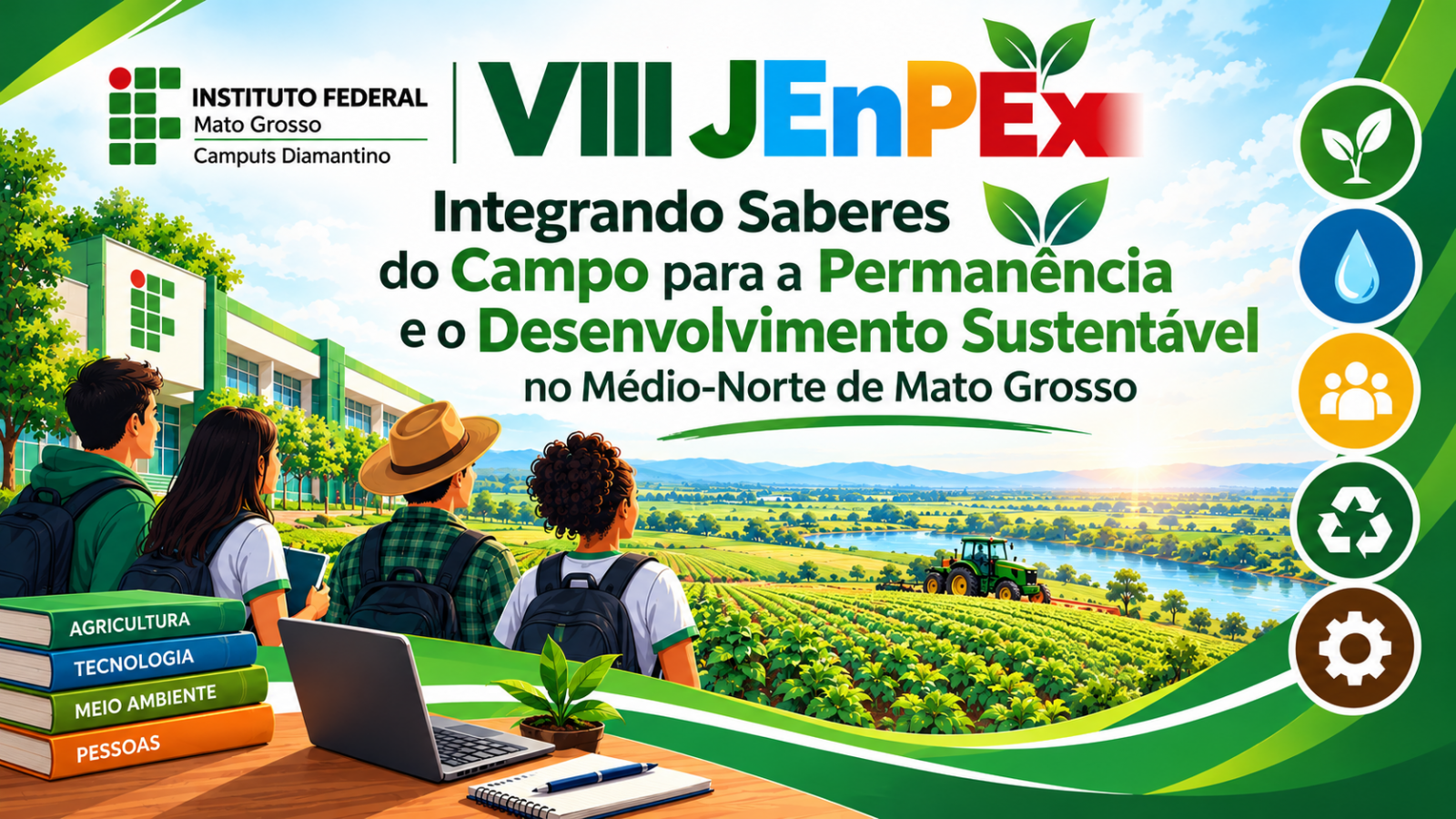 VIII Jornada Científica de Ensino, Pesquisa e Extensão do IFMT Campus Diamantino