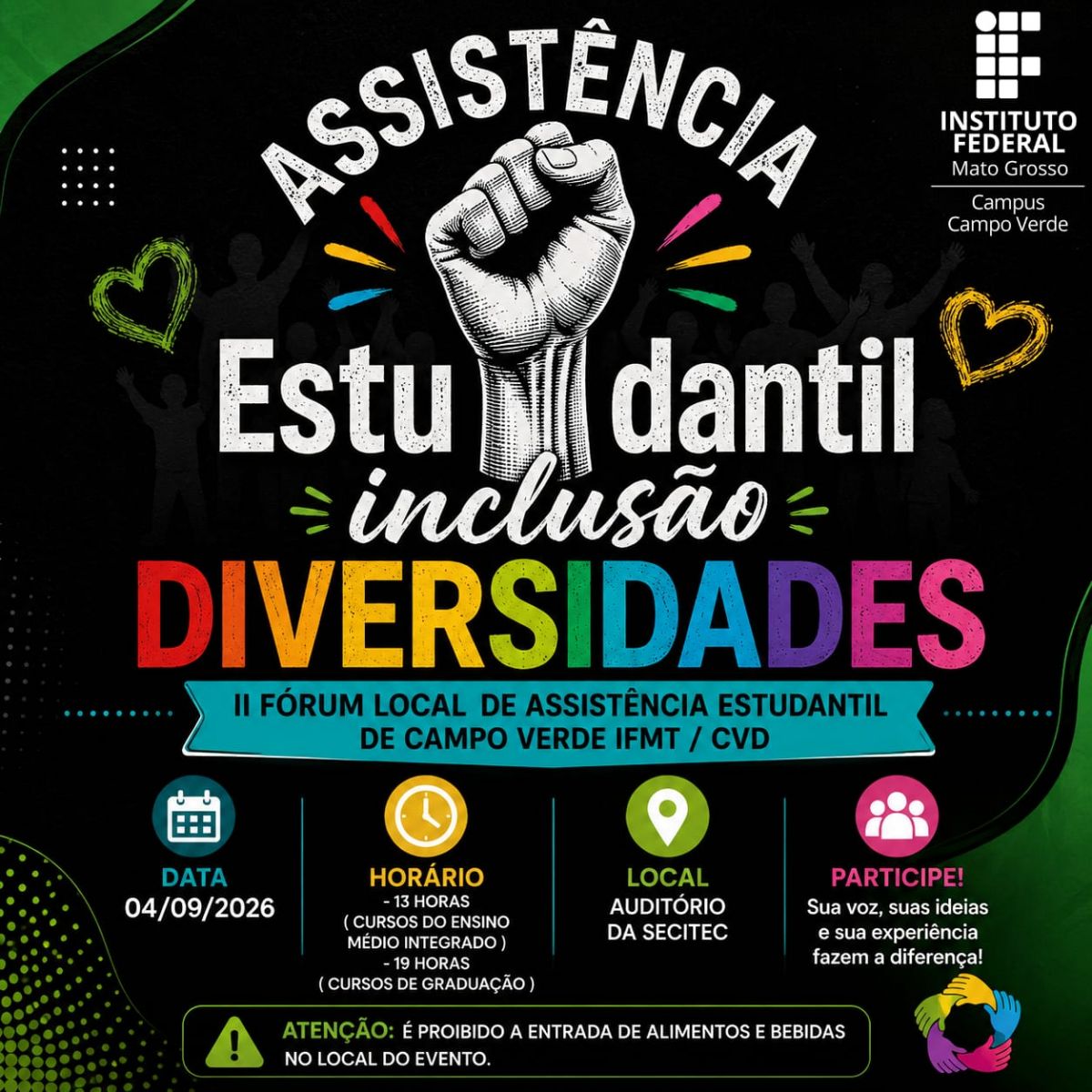 II Fórum Local de Assistência Estudantil