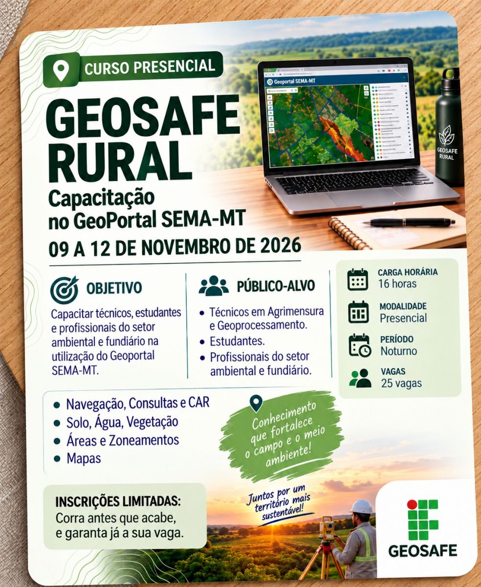 Geosafe rural: Geoportal SEMA-MT