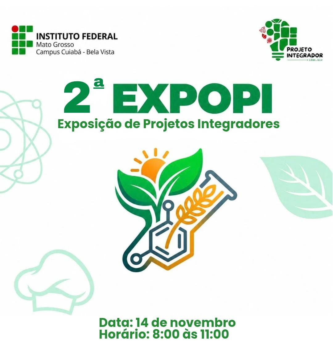 2ª ExpoPI – Exposição dos Projetos Integradores