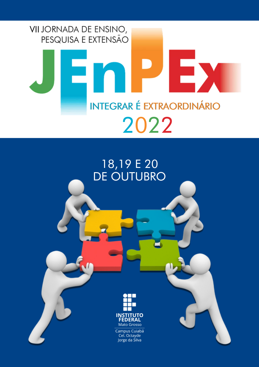 VII JENPEX 2022 Campus Cuiabá - Integrar é Extraordinário