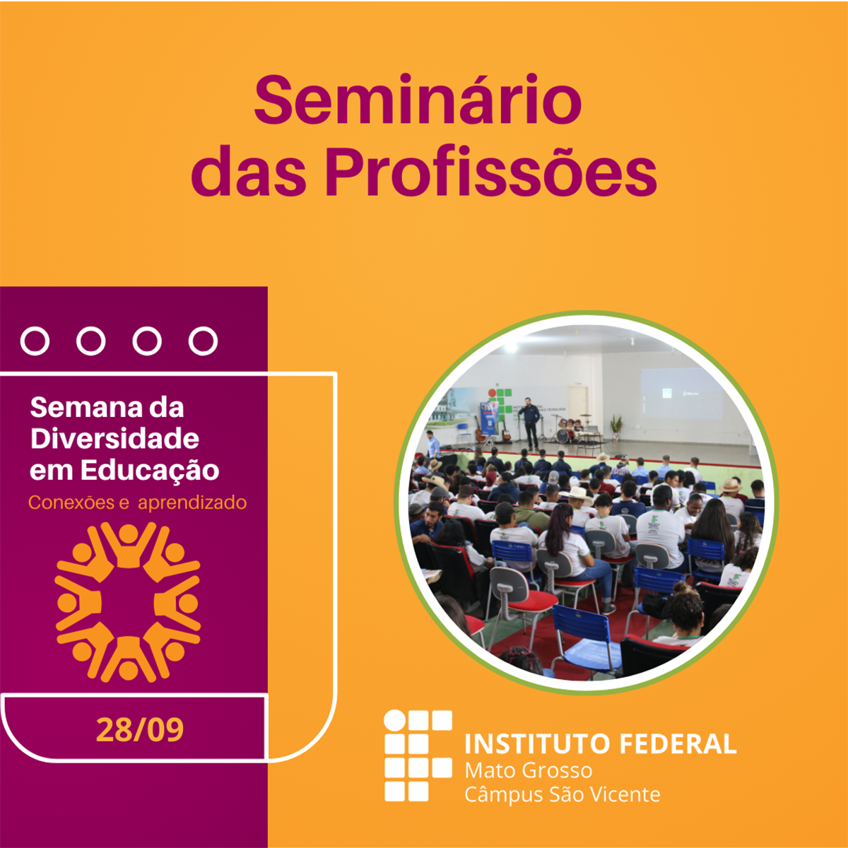 III Seminário das Profissões 2023 - IFMT Campus São Vicente 