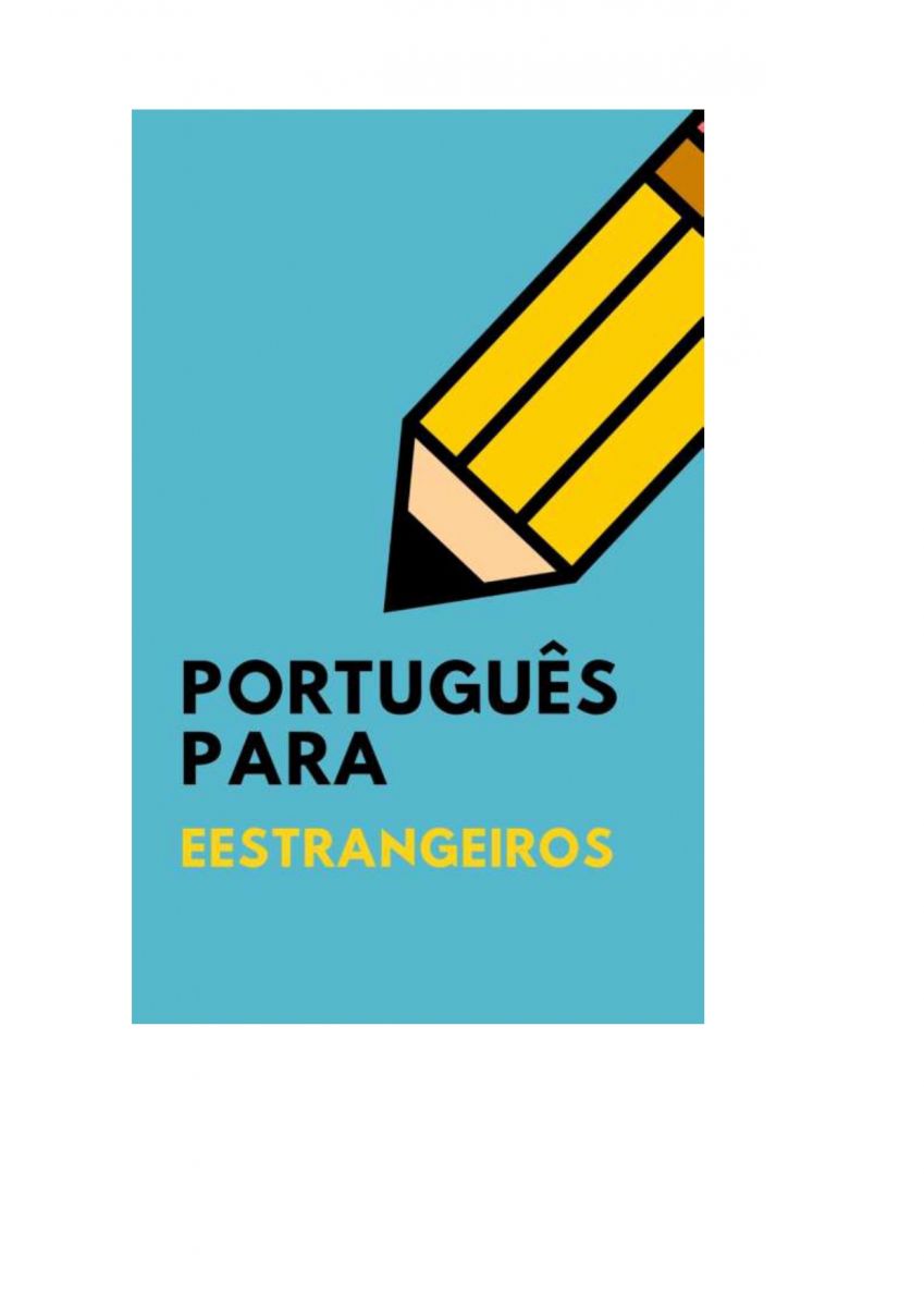  Língua Portuguesa para Estrangeiros