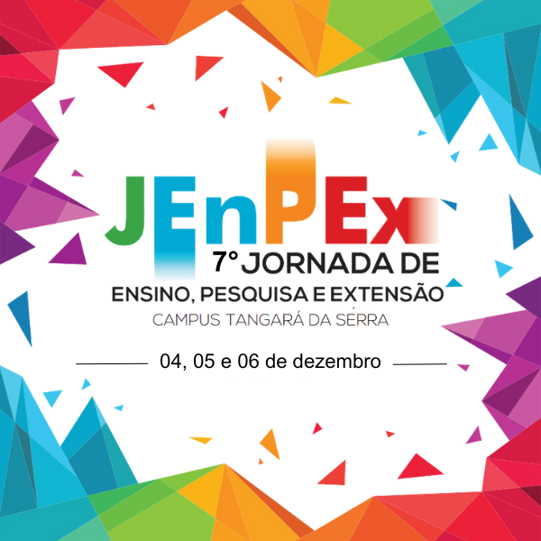 VII Jornada de Ensino, Pesquisa e Extensão (JENPEX) do IFMT-TGA