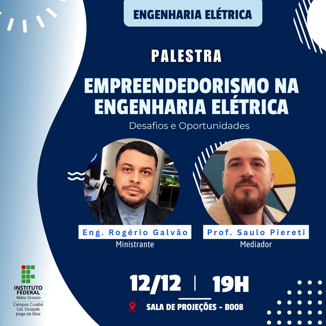 Palestra - Empreendedorismo na Engenharia Elétrica